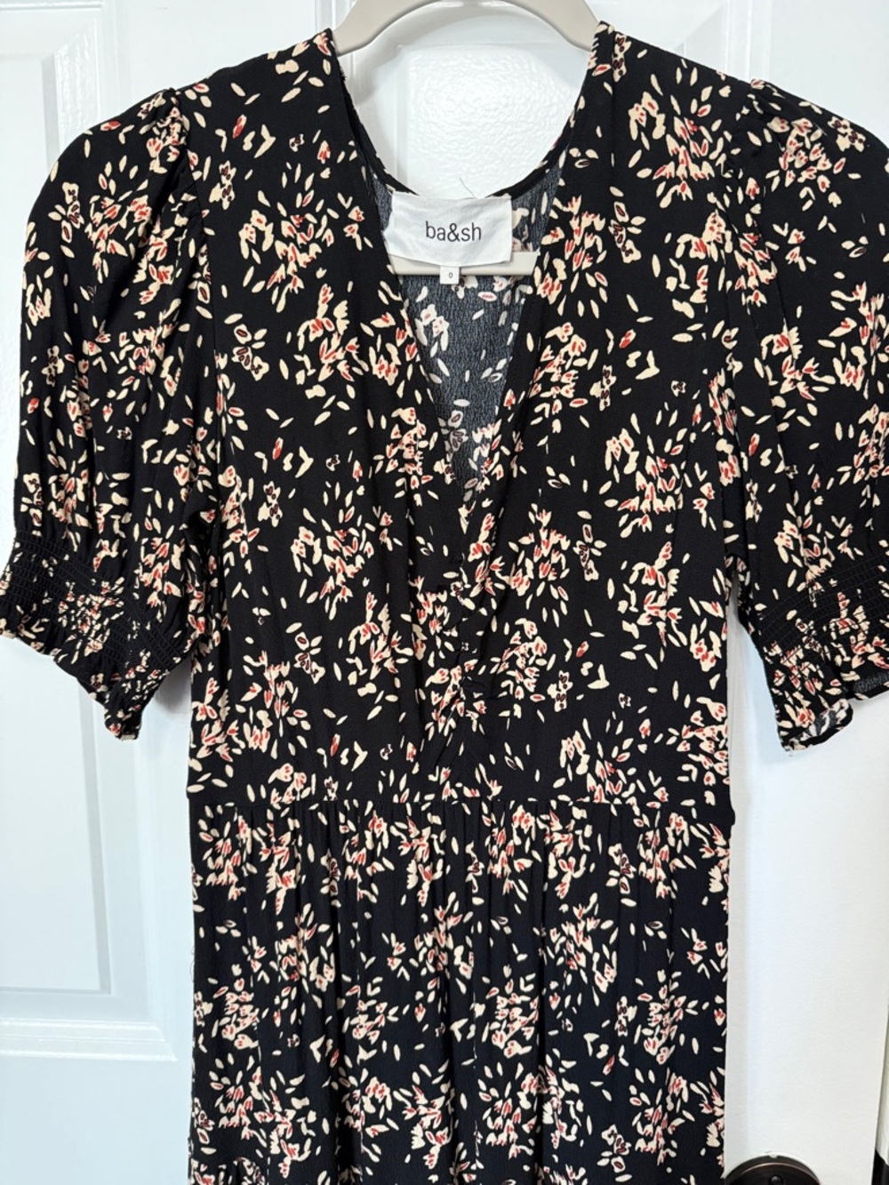 ba&sh Vika Ruffled Midi Dress - Picture 7 of 8